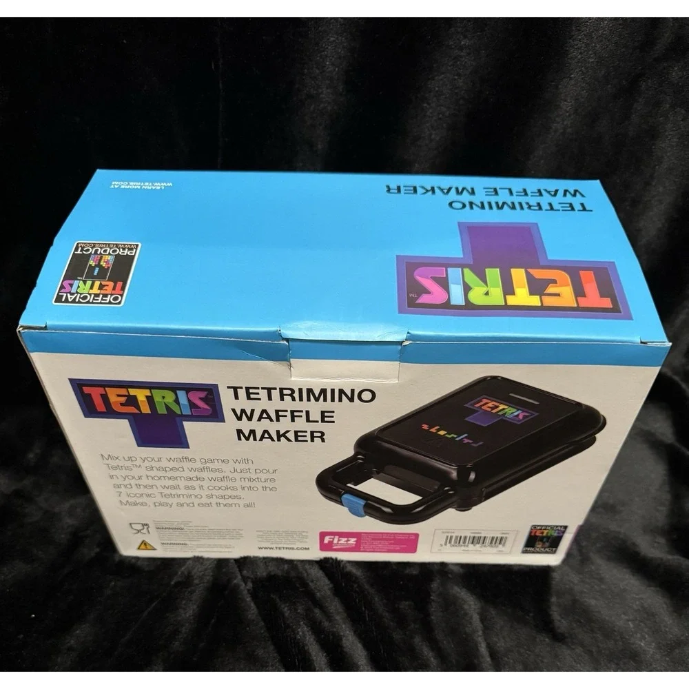 Tetris Tetrimino Waffle Maker - Makes 7 Shapes - Make in 3‎ Minutes